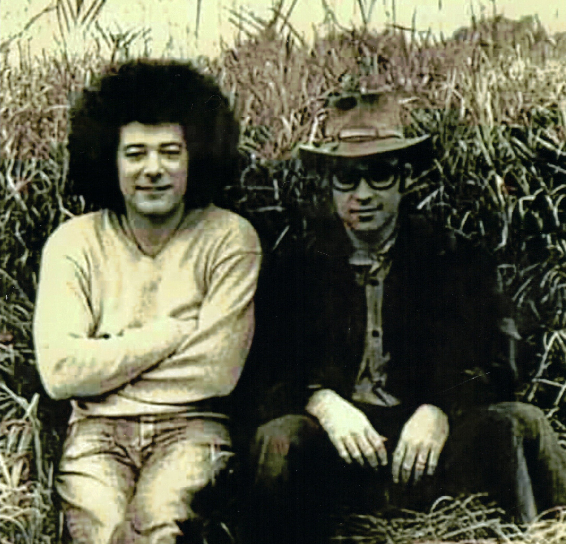 Ed Needleman, left, and Robert Kafin in the 1970s