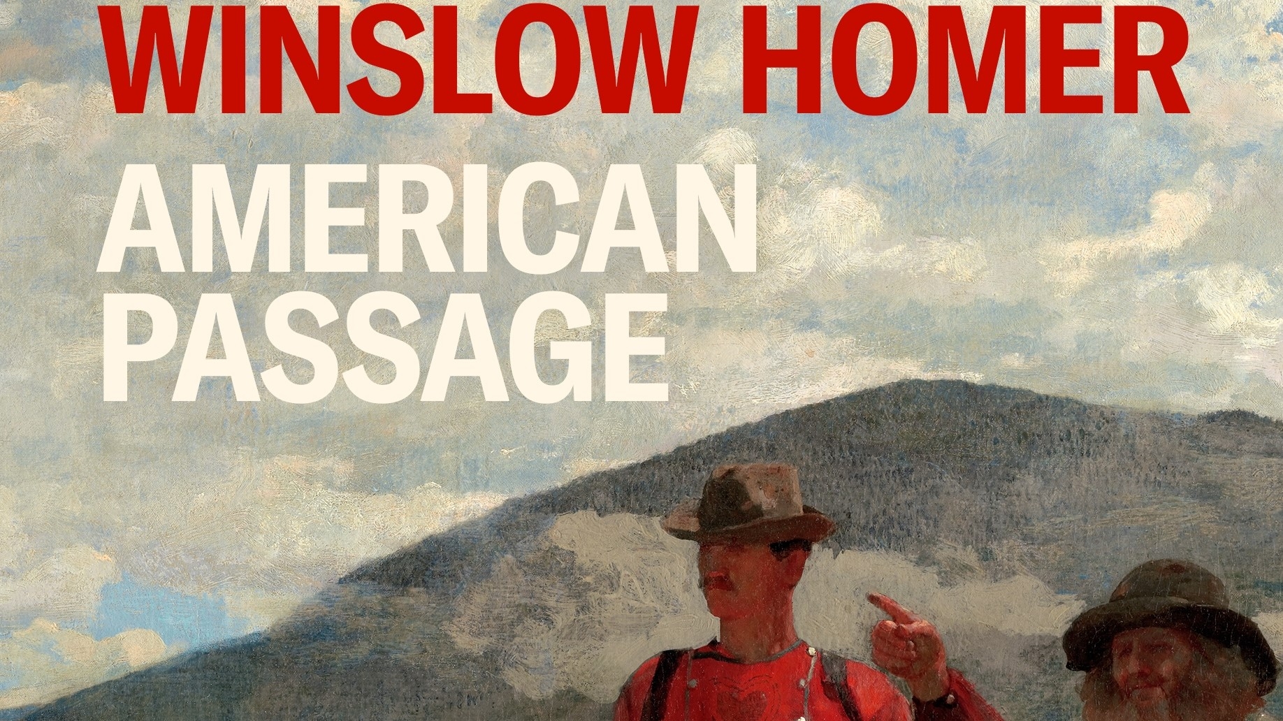 Cropped image of the book jacket for Winslow Homer's "American Passage"
